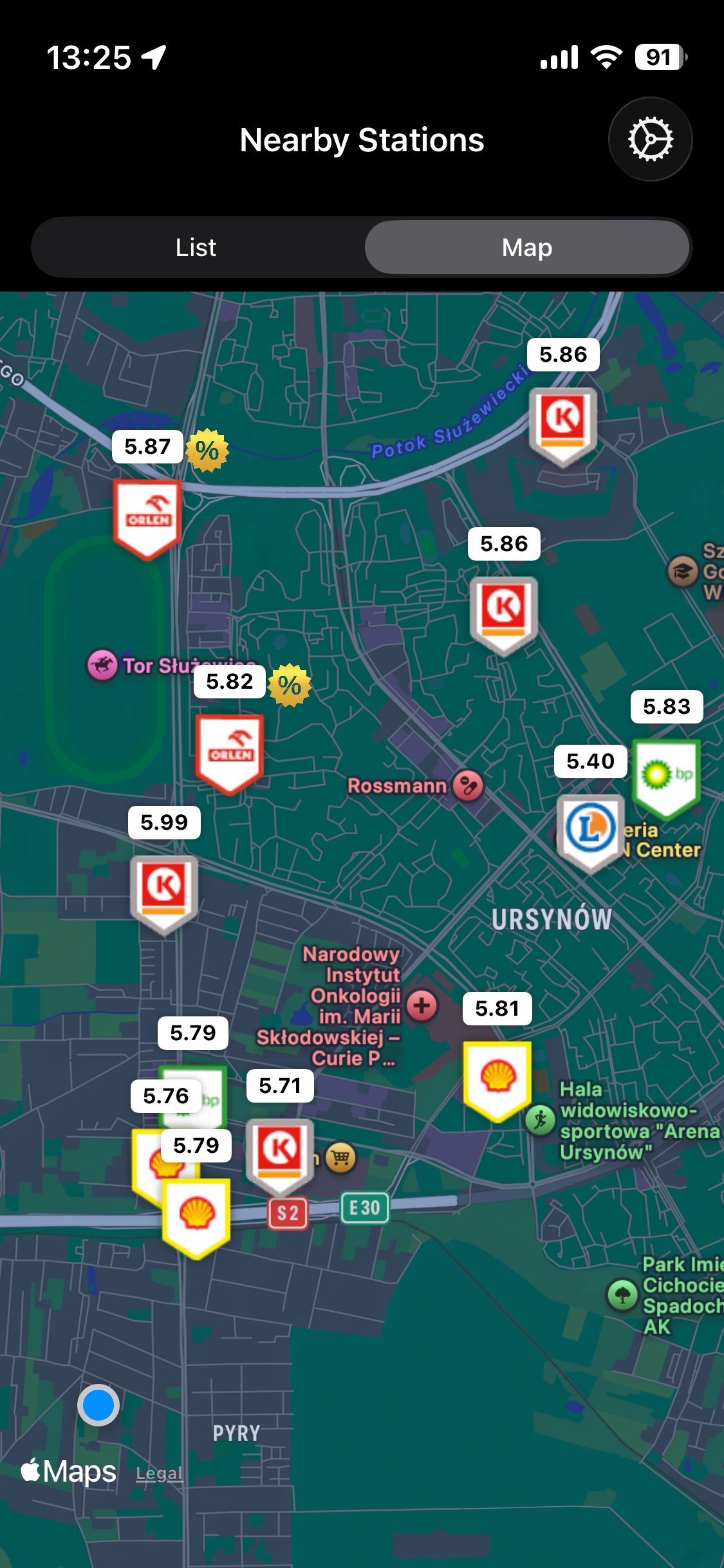 paliwowo app second screen